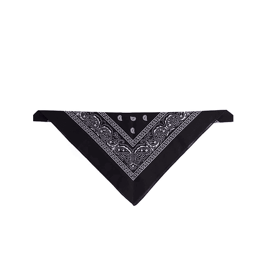 Preto e Branco Paisley ocasional Cachecois Masculino