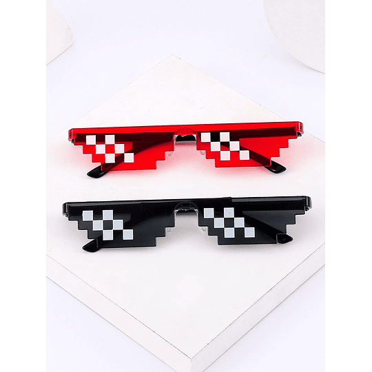 2 pares de óculos de moda masculina novidade