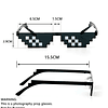 2 pares de óculos de moda masculina novidade