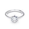Real 1 quilates d cor moissanite anéis de casamento para mulher qualidade superior banhado a ouro branco 18k 100% 925 prata esterlina jóias