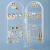 1 peça rack de armazenamento de joias transparente