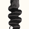 Extensões de cabelo humano encaracolado com clipe de 7 peças