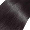Pacote de 4 feixes longos e retos de cabelo humano 