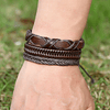 10 pulseiras de tecido para homens