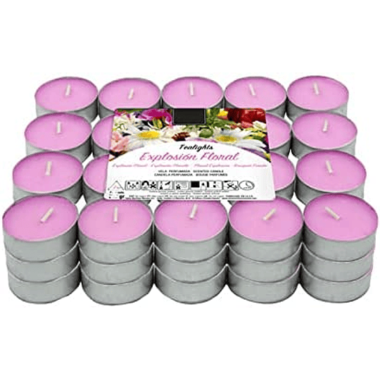 Velas de chá aromáticas (frutas vermelhas pacote de 100 velas)