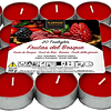 Velas de chá aromáticas (frutas vermelhas pacote de 100 velas)