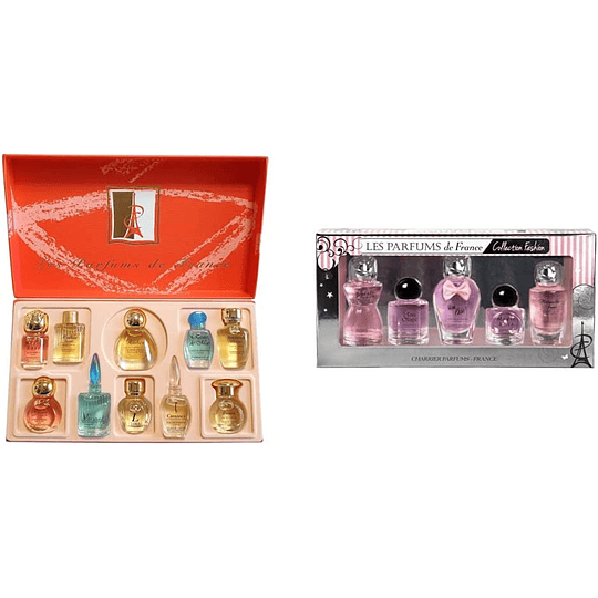 Parfums Lote de 10 miniaturas de perfumes, 57 ml no total