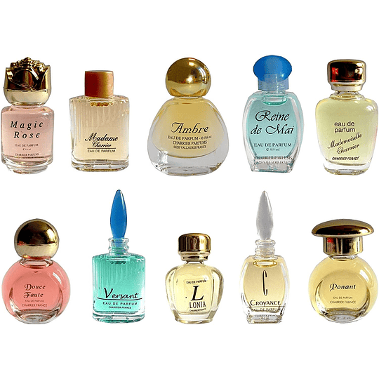Parfums Lote de 10 miniaturas de perfumes, 57 ml no total