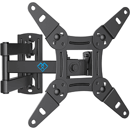 Suporte articulado de parede para TV, inclinável e giratório, para televisões de 13-42&quot;, compatível com VESA máx. 200 x 200 mm, suporta 20 kg