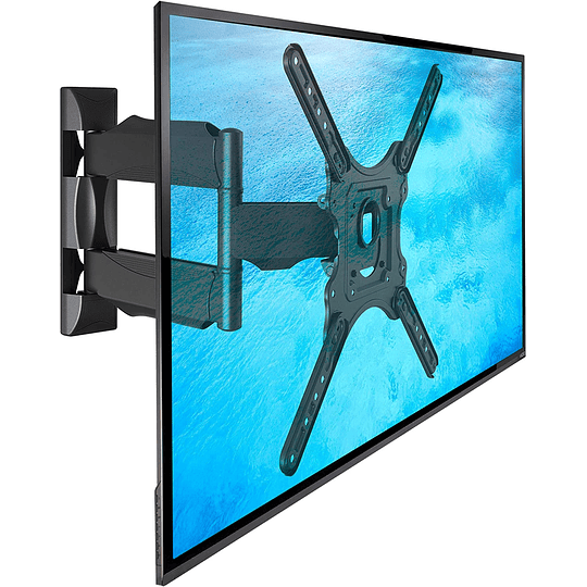 Suporte de TV de parede inclinável e giratório para ecrãs de 32 a 55 polegadas, até 31,8 kg