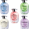 Coleção de Perfumes de luxo em miniatura multicor 60 ml - Pack de 5