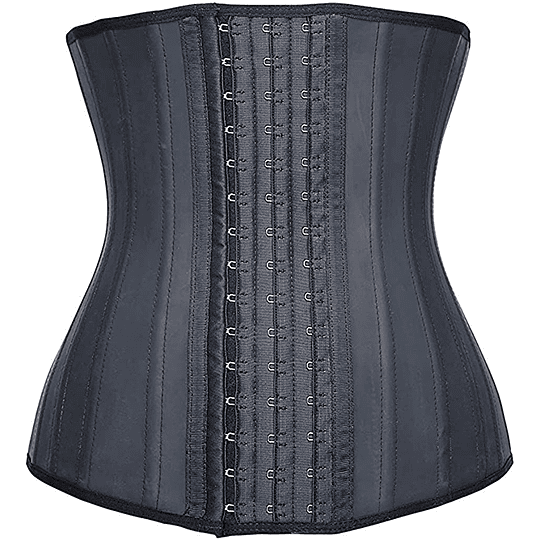 Mulher faixas redutoras modeladoras Waist Trainer Corset redutor cinto de abdómen faixa colombiana espartilho, XL