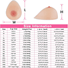 Forma de seios de silicone seios artificiais para mulheres com seios planos ou muito pequenos, para mastectomia prótese transgéneros Travestis, festas etc...