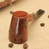 Cachimbo de madeira jacarandá curvo, estilo martelo, conjunto de 10 ferramentas de limpeza 