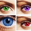 Novo visual lentes de contacto coloridas Unissexo não graduados