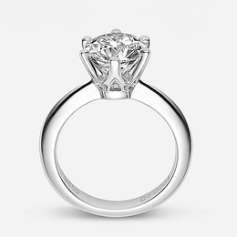 Real 1 quilates d cor moissanite anéis de casamento para mulher qualidade superior banhado a ouro branco 18k 100% 925 prata esterlina jóias