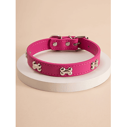 Conjunto de 3 Coleiras para animais de estimação Bone Decoração