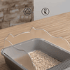 1peça Caixa de areia para gatos Design de orelha Desenho Animado