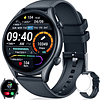 Smartwatch relógio inteligente homem - impermeável IP68 pulseira atividade inteligente com monitor de sono medidor de atividade 1,32  relógio desportivo homem para Andr...