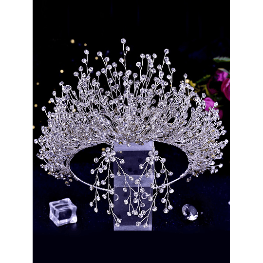 Tiara Decoração de cristais Nupcial