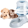 Dispensador de água automático para animais de estimação de gatos/cães 3,5 l x 2 peças dispensador comida e água para cães (bebedor e sala de jantar)