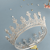 Tiara zircônia cúbica design de coroa casamento