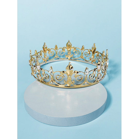 Tiara de decoração de cristais