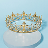 Tiara de decoração de cristais