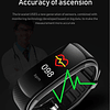 Relógio inteligente Monitoramento de frequência cardíaca Retângulo