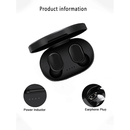 Fones de ouvido sem fio esportivos de 1 peça compatíveis com Bluetooth