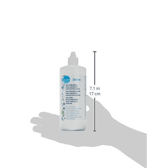Solução exclusiva para lentes de contacto brancas, 360 ml (embalagem de 2)