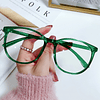 3 pares Óculos de computador transparente quadro anti luz azul redonda óculos de bloqueio óculos ópticos