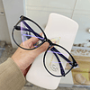 3 pares Óculos de computador transparente quadro anti luz azul redonda óculos de bloqueio óculos ópticos