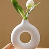 1peça abdômen flor criativo branco desenho de letras e casa decoração