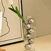 1peça Vaso decoração com bola redonda