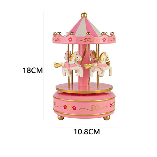 1peça plástico música carrossel em forma música presente para crianças