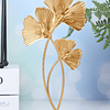 1 peça de decoração artística em forma de ginkgo biloba