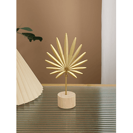 1peça ferro Decorações criativo folha design Objeto de decoração para casa
