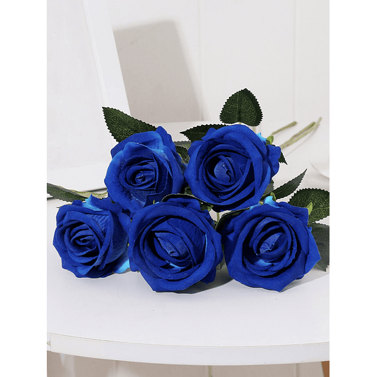 2 peças Lindas flores artificiais de rosas, decoração de mesa para casa, buquê longo, arranjo de plantas falsas, presentes para o dia dos namorados