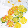 6 unidades de fatia de limão artificial