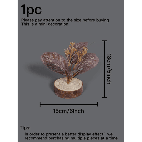 1peça Planta artificial