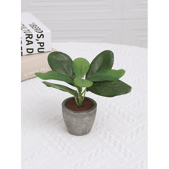 1peça Simples Artificial Vaso de planta