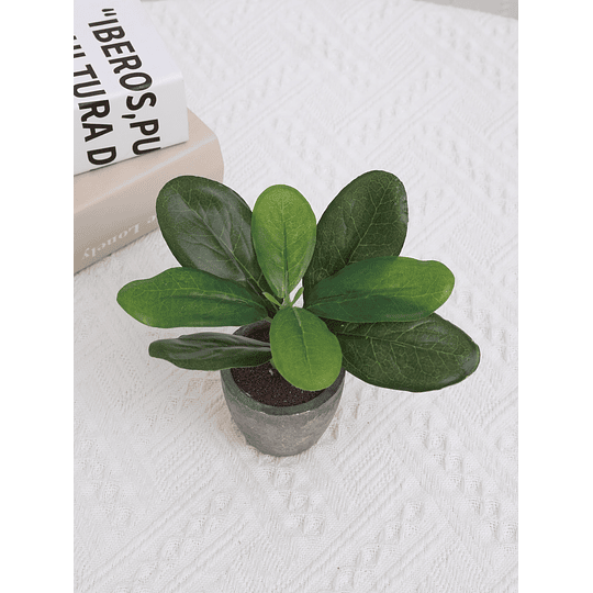 1peça Simples Artificial Vaso de planta
