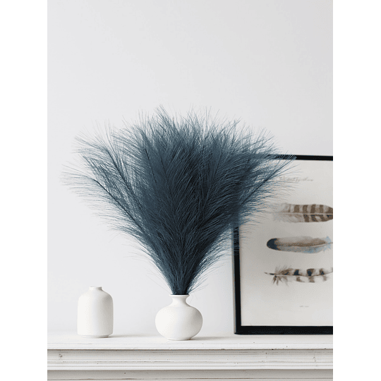 3peças Buquê de grama artificial de pampas, festa de casamento de férias decoração de casa simulação de planta diy flor falsa junco boho