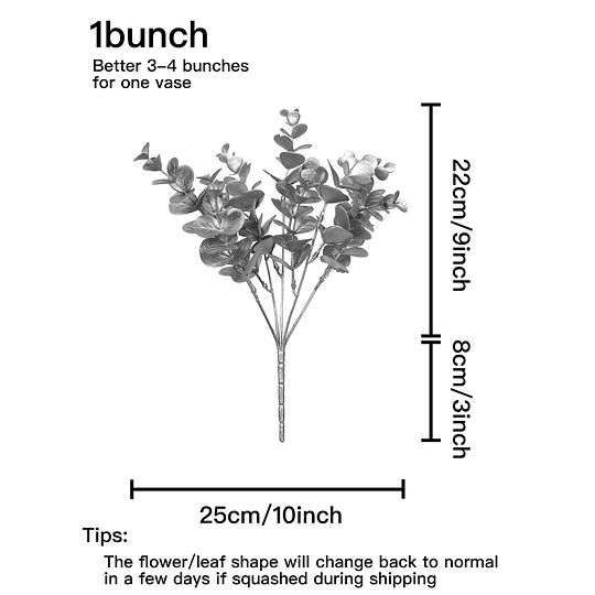 1peça Planta artificial