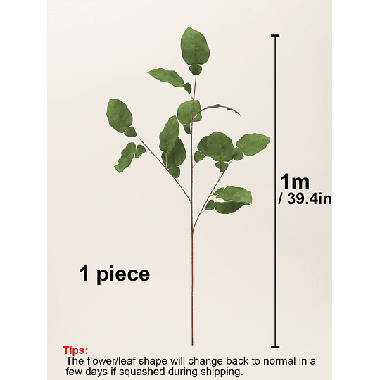 1peça Planta artificial