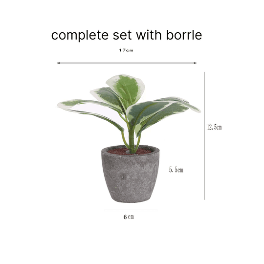 1peça Artificial Vaso de planta
