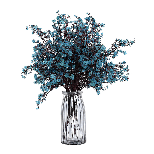 1peça Flor de gypsophila artificial plástico