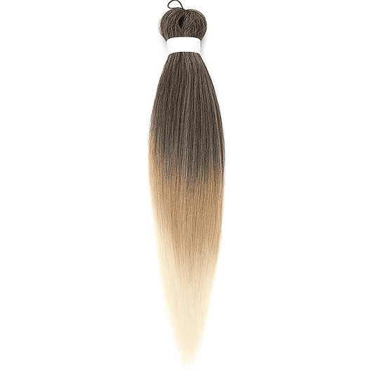 Extensões de cabelo sintético longo e reto
