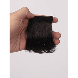 Aplique de cabelo clip curto direto sintético
